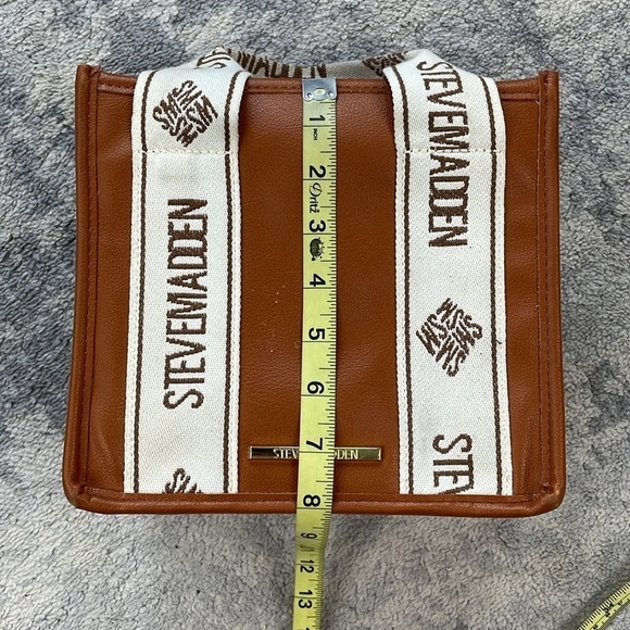 Steve Madden Bwebber Convertible Tote Bag True Cognac Viral TikTok - Picture 10 of 16